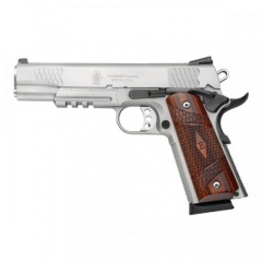 //45ACP PISTOLET S&W 1911 STAINLESS RAIL 108411