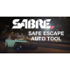 Gaz pieprzowy w żelu SABRE Red Safe Escape 3-in-1 Automotive Tool z wybijakiem do szyb i nożem do pasów SE-BK-01