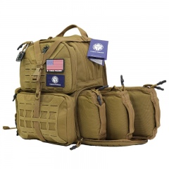 Plecak Tactical Shooting Range Backpack 40L ThreePigeons TAN