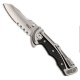 Nóż CRKT 5195 Graphite Folding Knife - Veff Flat Top Serrations
